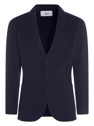 Lardini textured cashmere blazer - Black