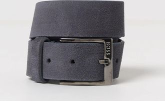 HUGO BOSS Cintura Boss in camoscio