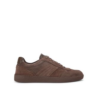 Kurt Geiger Mens Suede Lloyd 2 Drench Sneakers - Brown - Size UK 11
