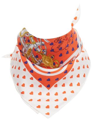 Herm&egrave;s 2017 Small Scarf (Authentic Pre-Loved)