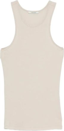 Entire studios Muscle Tank Top - Dames - Tops zonder mouwen - Wit - M - Tops