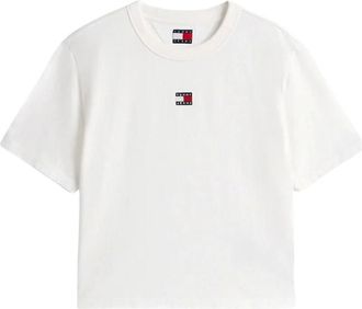 Tommy Jeans Donna, Top, Bianco, M, new