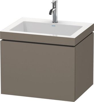 Duravit Duravit - Lavabo Para Muebles L-cube C-bonded Con Base, Colgante