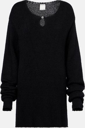 Calvin Klein Cotton, silk, and cashmere sweater