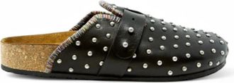 Arizona Love Joe Black Clog - Dames - Slip ons - Zwart - 40 EU - Leer - Schoenen