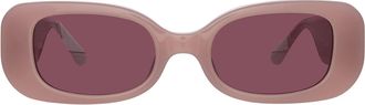 Linda Farrow LOLA LFL1117 C13 Womens Sunglasses Purple Size 52
