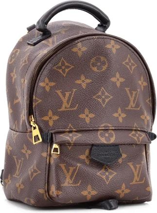 Louis Vuitton Palm Springs Monogram Canvas Mini backpack - Zwart