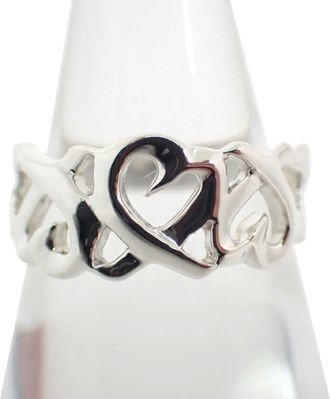 Tiffany & Co. Sterling Silver 925 Band Ring (Pre-Owned)