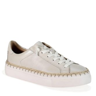 Diba Womens Em Belish Sneaker In White Pearl