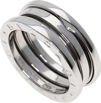 Bulgari White Gold (18K) Band Ring (Pre-Owned)