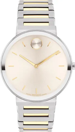 Movado Mens Bold Cream Dial Watch