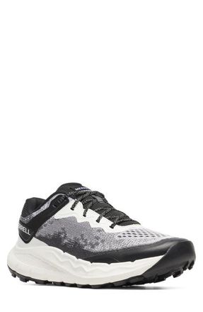 Merrell Nova 4 Traveller Running Shoe in White/Black at Nordstrom, Size 11.5