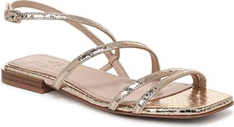 Naturalizer Nillie Ankle Strap Sandal in Light Champagne at Nordstrom, Size 6.5