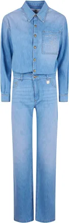 Elisabetta Franchi Overall Denim