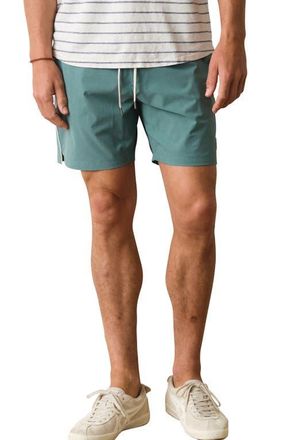 Marine Layer Lined Sport and Swim Shorts in Deep Sea at Nordstrom, Size Xx-Large