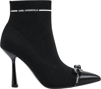 Karl Lagerfeld Botines de punto con tachuelas Pandara - Shoes - Mujer - Negro - 39 EU