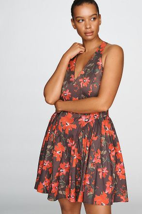 Hutch Nesta Basque Waist Mini Dress