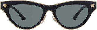 Versace Dark Grey Cat Eye Ladies Sunglasses VE2273 GB1/87 52