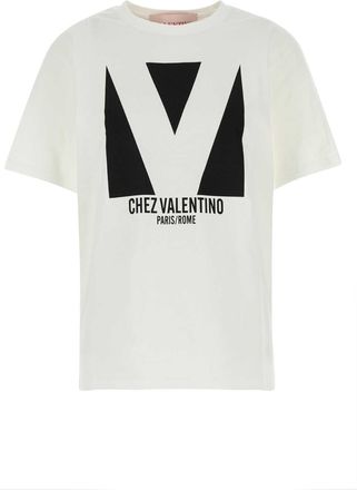 Valentino Garavani Chez -printed Crewneck T-shirt