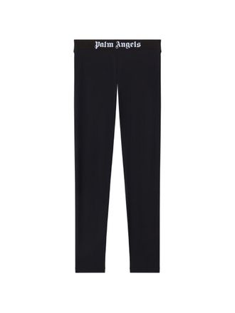 Palm Angels Leggings con logo a fascia Palm Angels
