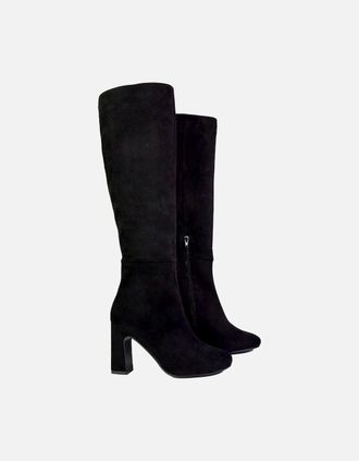 XY London Womens XY London Womens/Ladies Lillia Knee-High Boots - Black - Size: 4