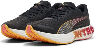 Puma Puma Deviate Nitro 2 Mens Running Shoes Black/Sunset 9.5 (44)