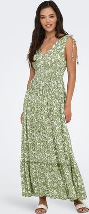 Only Maxikleid »ONLFERNANDA LIFE S/L LONG DRESS WVN« Sommerkleid
