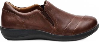 Aetrex Womens Helena Casual Slip-On Sneaker In Brown