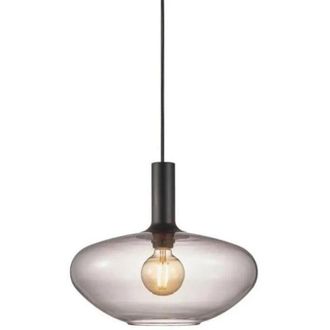 Nordlux Alton 35 sospensione vetro fum&eacute; 60 W E27