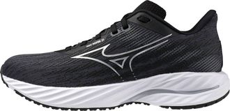 Mizuno Womens Wave Inspire 21 Shoe In Black-Silver