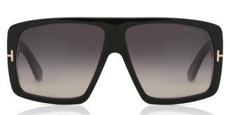 Tom Ford FT1036 RAVEN 01B Mens Sunglasses Black Size 60
