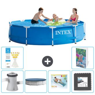 Intex Piscina Con Estructura Redonda - 305x76 Cm - 7-piezas S223
