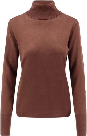 Aspesi Mod. 3983 Turtleneck - Dames - Coltruien - Bruin - M - Truien & Vesten