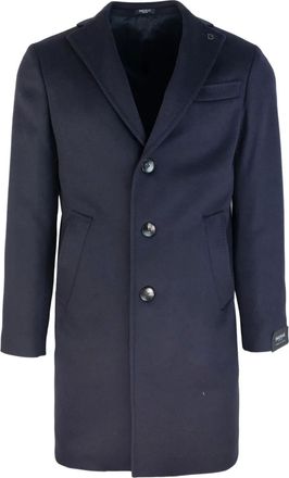 Breras Milano Cappotto con tre bottoni - Blu