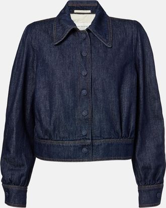 Dries Van Noten Giacca di jeans cropped