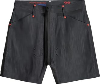 Walter Van Beirendonck x G-STAR Shorts con logo - Blu