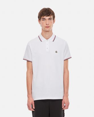 Moncler Polo In Cotone
