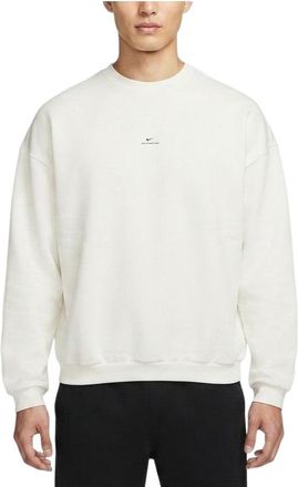 Nike Dri-FIT Standard Issue French Terry Crewneck Sweatshirt Off White IV5390-133