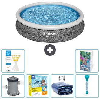 Bestway Piscina Bestway Fast Set Redonda - 366x76 Cm - 7-piezas S184