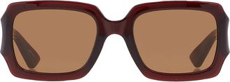 Moschino Amber Square Ladies Sunglasses MOS063/S 0C9A/70 53