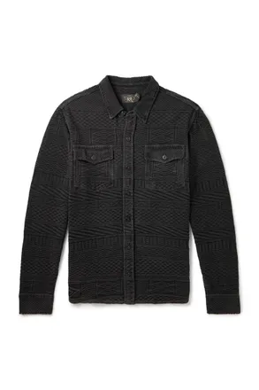 Ralph Lauren Julius Cotton-Jacquard Shirt