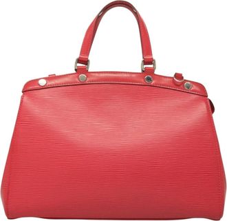 Louis Vuitton Brea Red Leather Handbag (Pre-Owned)