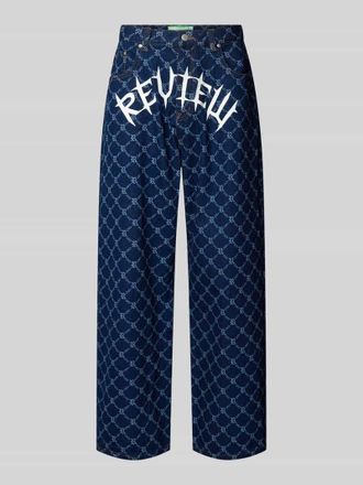 Review Super Baggy Jeans in Dunkelblau, Gr&ouml;&szlig;e 28