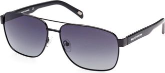 Skechers SE6160 Polarized 01D Mens Sunglasses Black Size 63