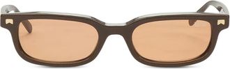 Rhude Occhiali da sole Tobac - Marrone