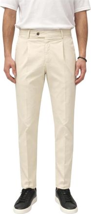 Pantaloni Torino Silkochino Broek - Heren - Nette broeken - Beige - XL - Katoen - Broeken