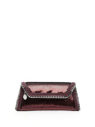 Stella McCartney Clutch met pailletten - Rood