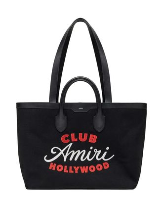 Amiri Club tote bag - men - Canvas - OS - Black
