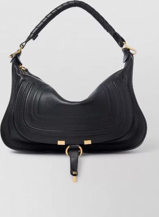 Chlo&eacute; marcie small leather shoulder bag