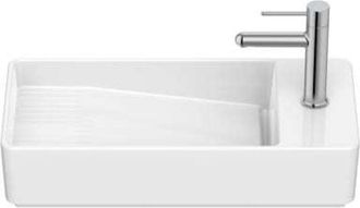 Roca Lavabo Mural Compacto 550x275 Con Juego De Fijaci&oacute;n Para Tura Blanco Brillante.-roca: Dise&ntilde;o, Innovaci&oacute;n Y Calidad